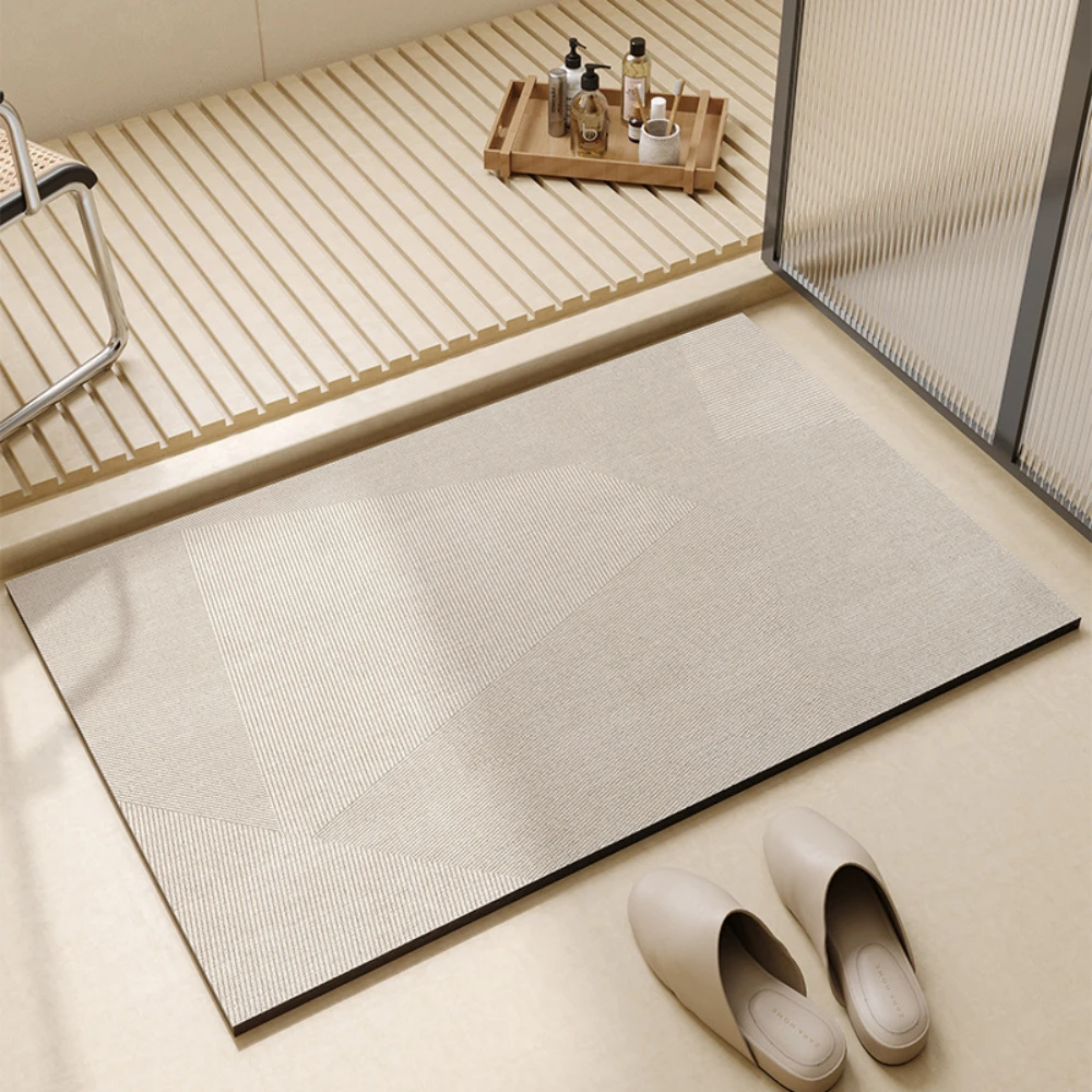 Bamboo Bath Mat - Alfombra de Baño de Diatomeas con