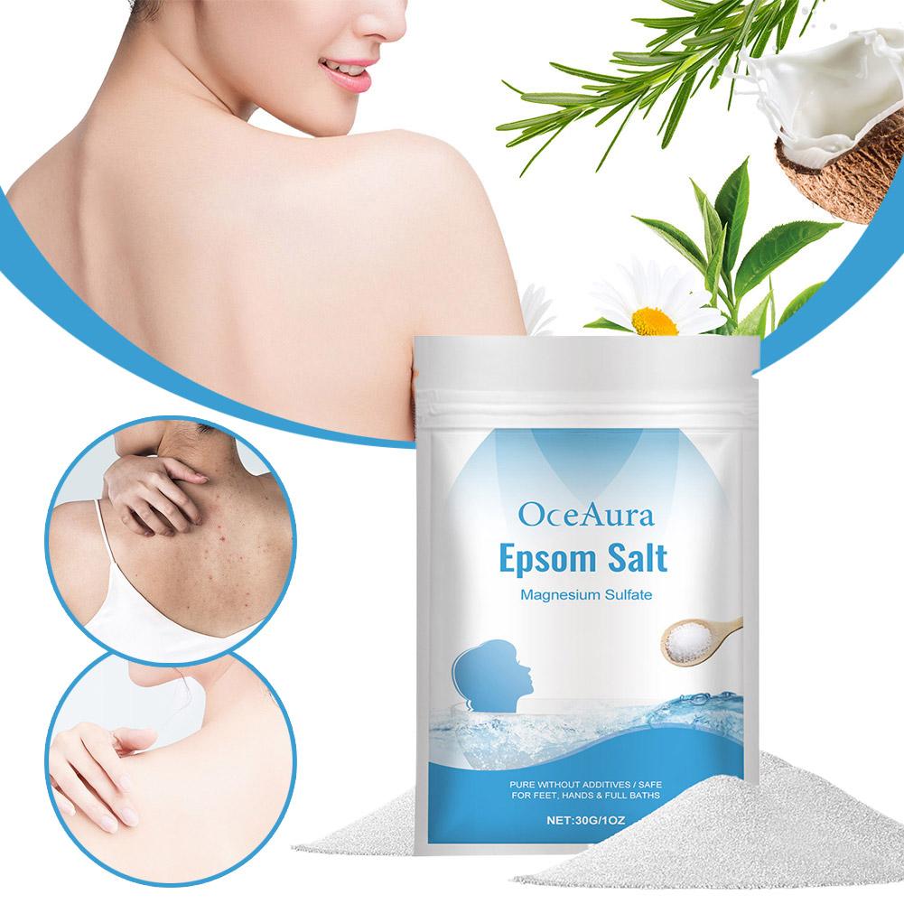 Bath Salts Magnesium - Epsom sal sulfato de magnesio hidratante