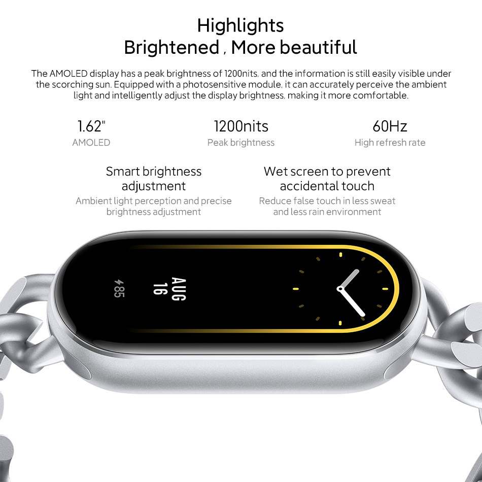 Xiaomi Mi Band 9, Pulsera de A - Health Wellness Bracelet reseña y precio