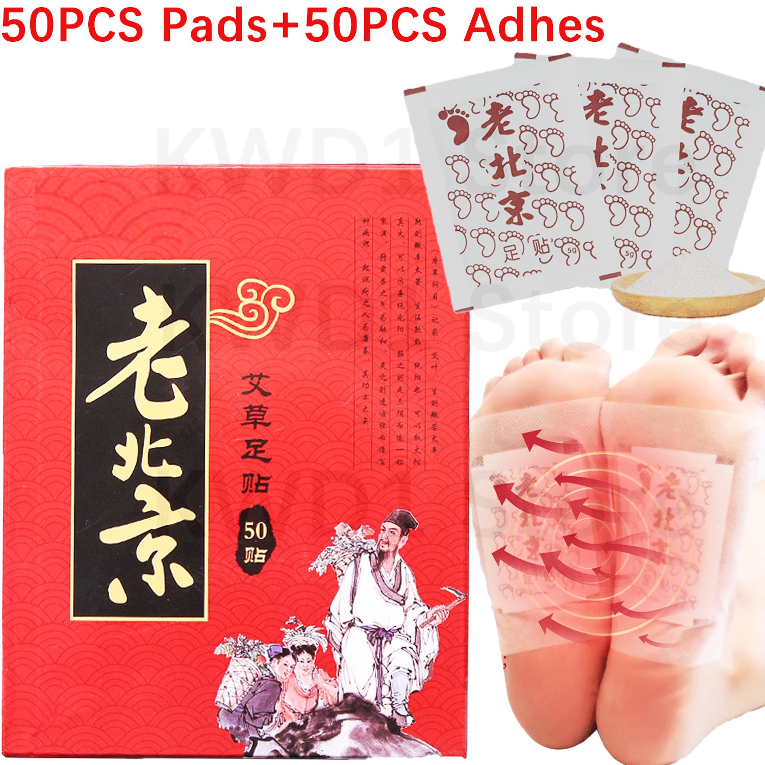 Parches de desintoxicación par - Detox Foot Patch reseña y precio