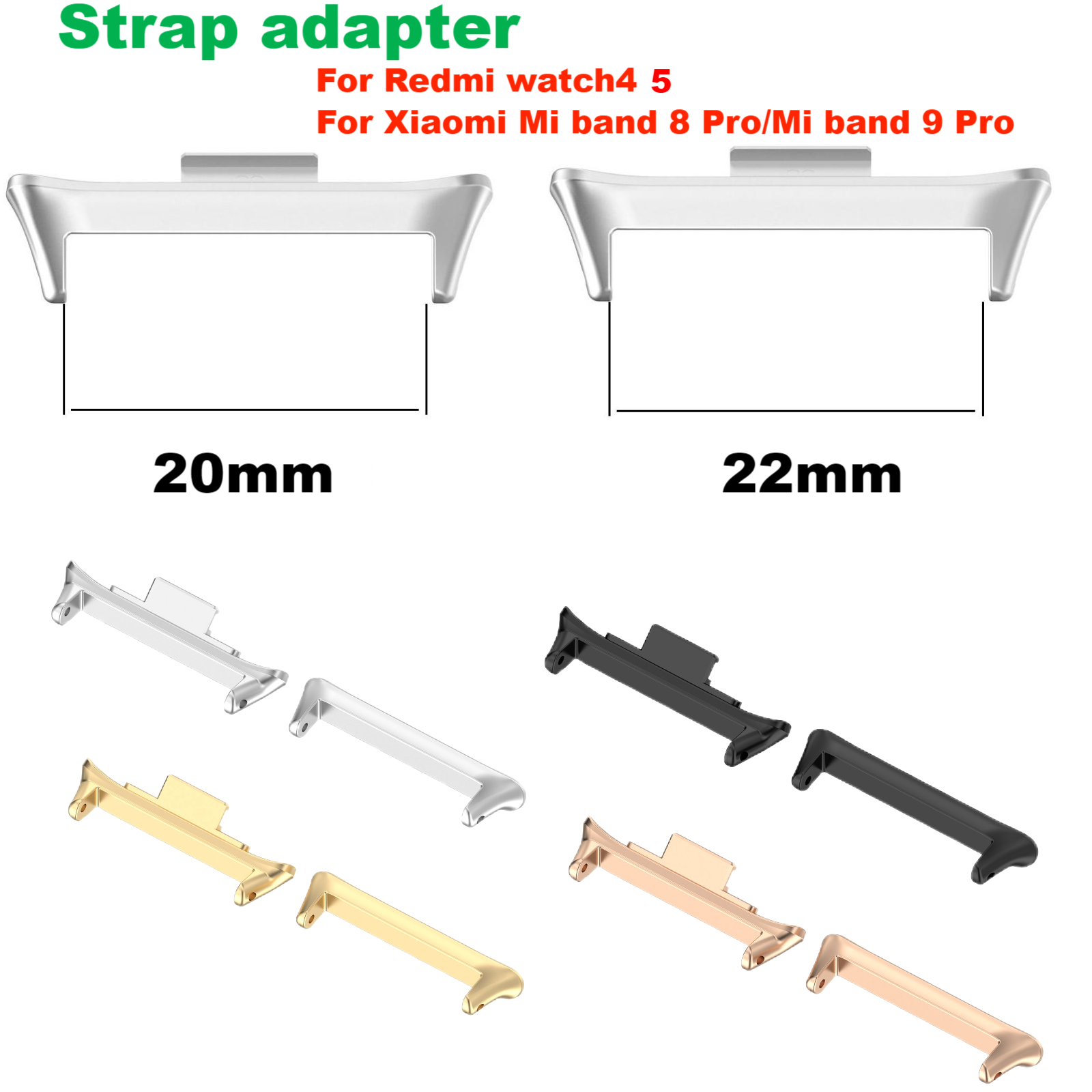 1 Par de Adaptadores para Redm - Health Wellness Bracelet reseña y precio