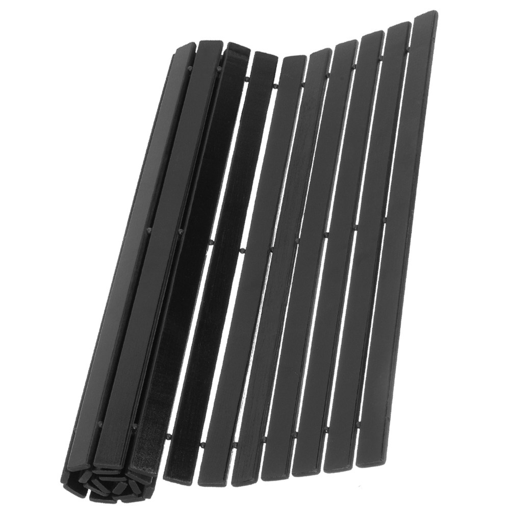 Alfombra de baño de bambú anti - Bamboo Bath Mat reseña y precio