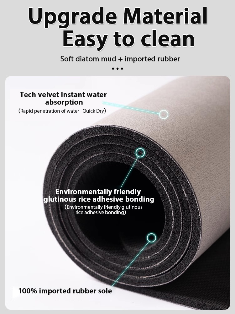 Alfombrilla de Baño Geométrica - Bamboo Bath Mat reseña y precio
